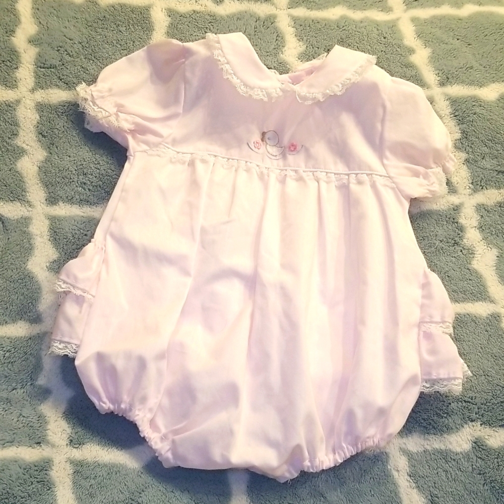Pink bubble dress